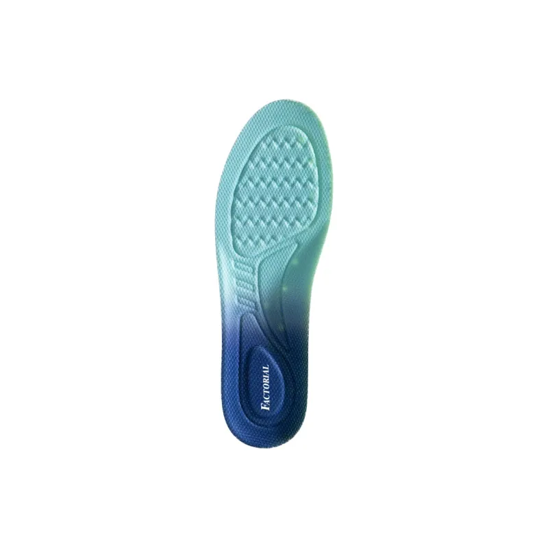 FACTORIAL Deodorizing K208 Fabric+PU+Mugwort Fragrance+Secret Particle Pads Insoles Unisex-1