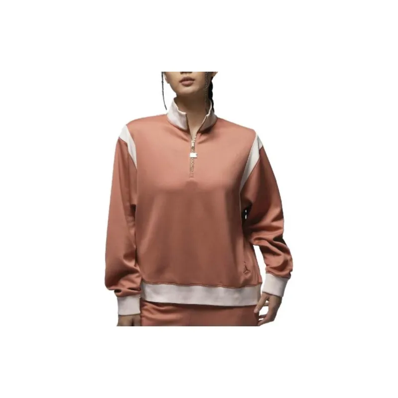 Jordan Sweatshirt Women's Orange-3