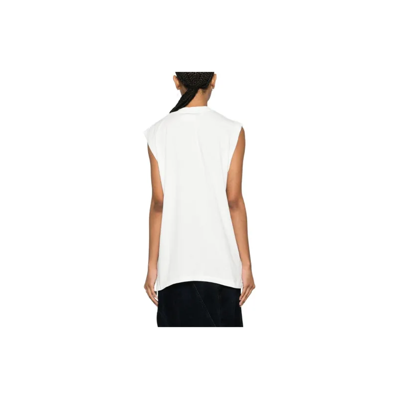 Maison Margiela Graphic Printed Sleeveless T Shirt-2