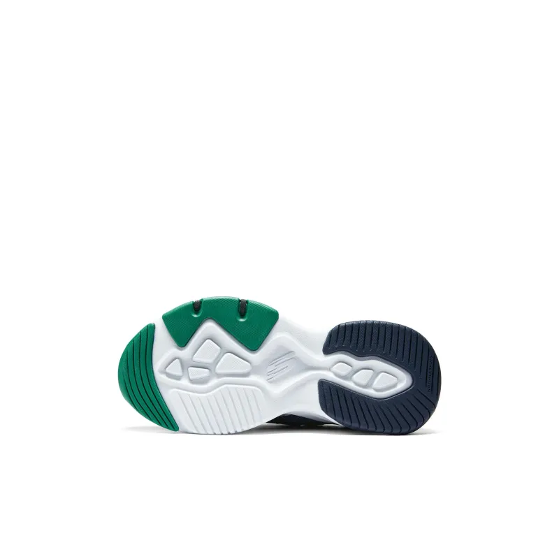 Skechers Cushioning, Wear Resistant Low Top Kids Lifestyle Shoes Dark Blue Green Kids'-5