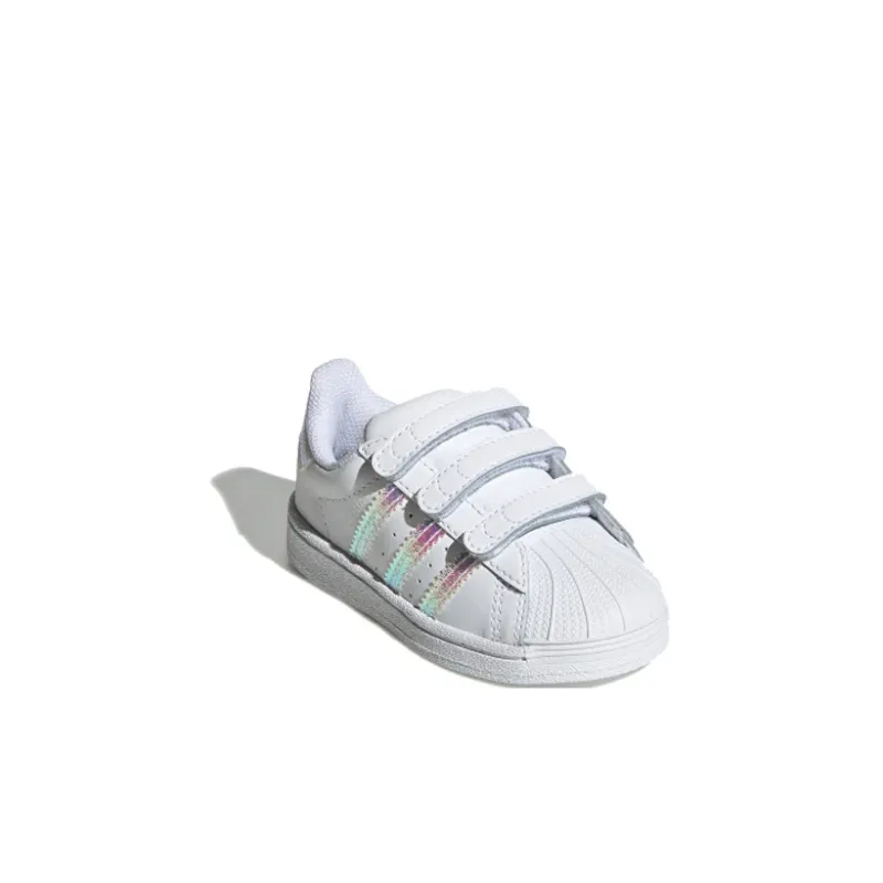Adidas Originals Abrasion Resistant Low Top Toddler Shoes White Infant And Toddler-2