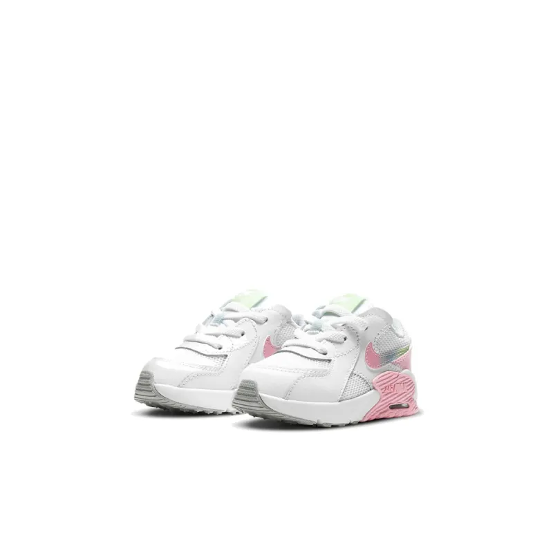 Nike Air Max Excee Abrasion Resistant Low Top Toddler Shoes White Pink Infant And Toddler-2