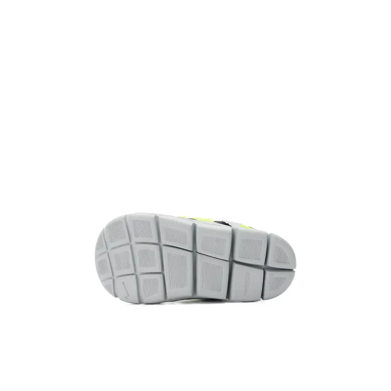 Nike Dynamo Free Y2K Abrasion Resistant Low Top Toddler Shoes Gray Yellow Black Infant And Toddler-3