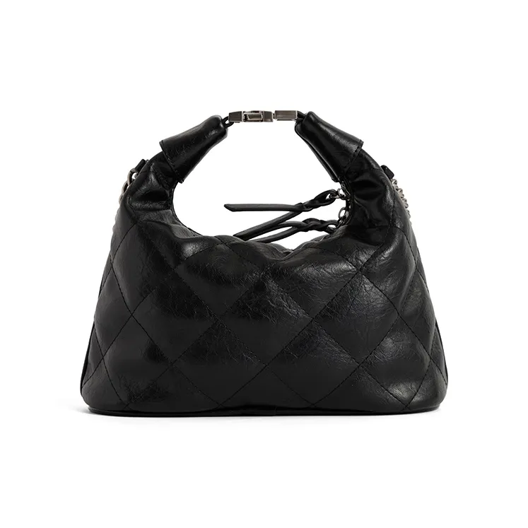 JACD PU Advanced Sensory Versatile Handbag Regular Women's Black-3