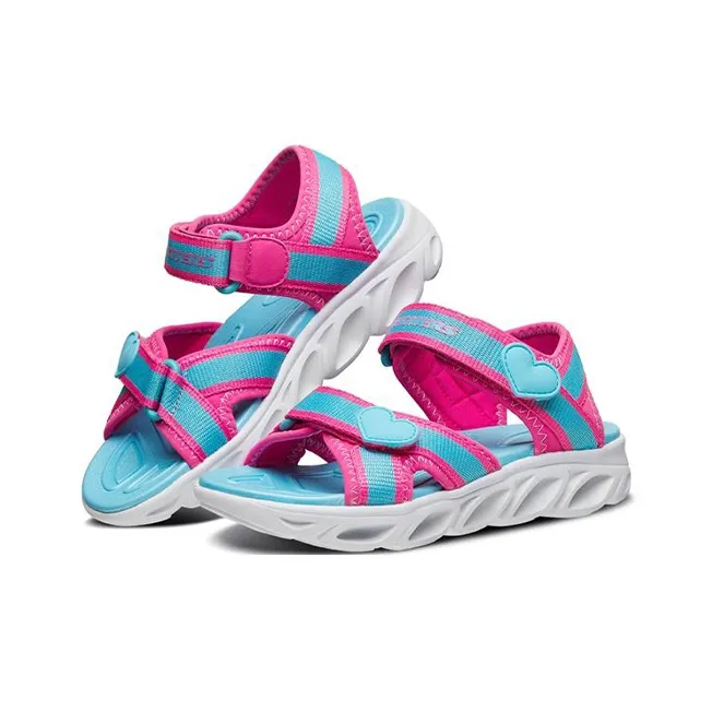 Skechers Hypno Slip-Resistant Children's Sandals Blue Red Teenagers-2