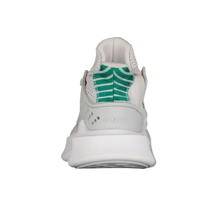 Adidas Originals Eqt Bask Adv J Cushioning Wear Resistant Balance Mid Top Kids Lifestyle Shoes Gray Green Teenagers-3