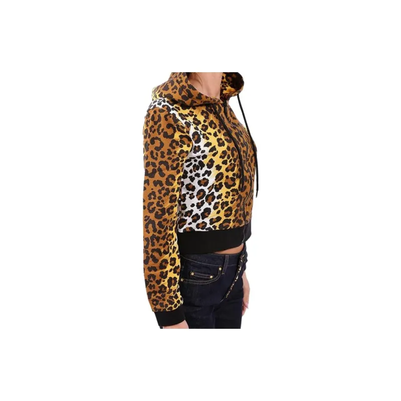 MOSCHINO Cropped Coats Women's Yellow-2