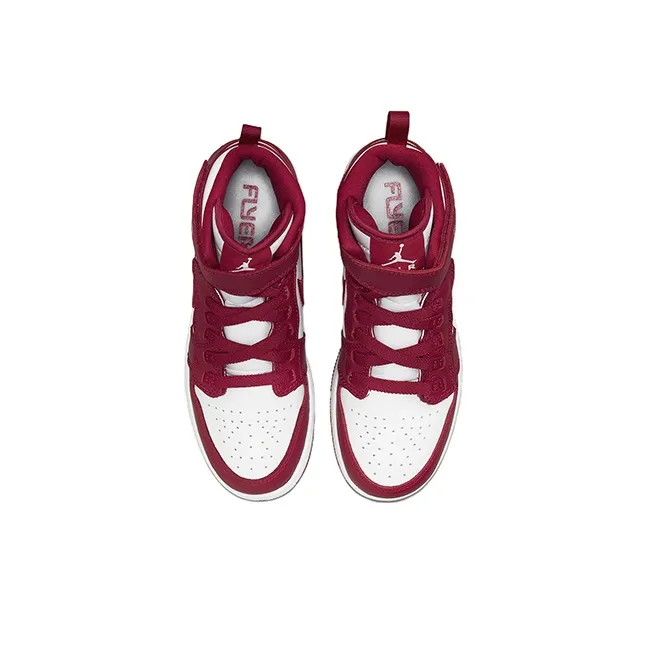 Jordan 1 High FlyEase Cardnial Red GS-3