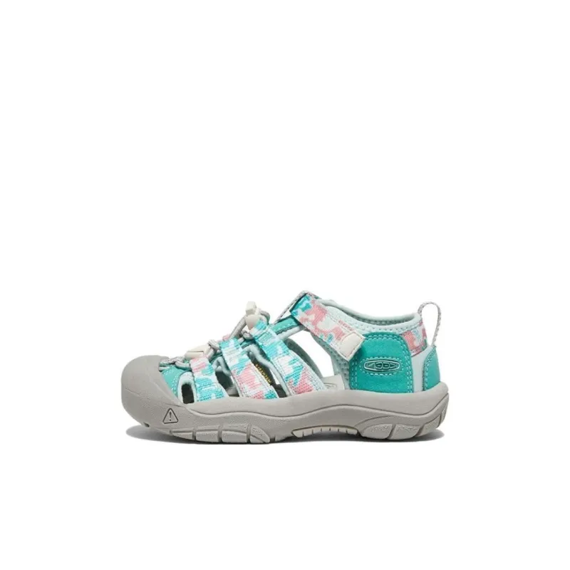 KEEN NEWPORT H2 Abrasion Resistant Breathable Low Top Kids' Outdoor Shoes Camouflage Pattern Pink Kids'-0