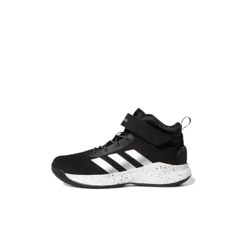 Adidas Cross Em Up 5 Wide Slip On Cushioning Anti Slip And Wear Resistant Mid Top Children's Basketball Shoes Kids'