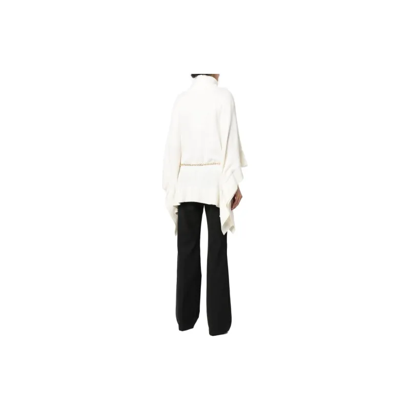 MICHAEL MICHAEL KORS Michael MICHAEL MICHAEL KORS Turtleneck Chained Poncho-3