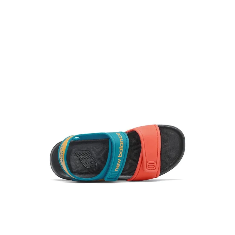 New Balance NB Sport Collection Slip-Resistant Children's Sandals Blue Black Children Aged 3-7 Years Old-2