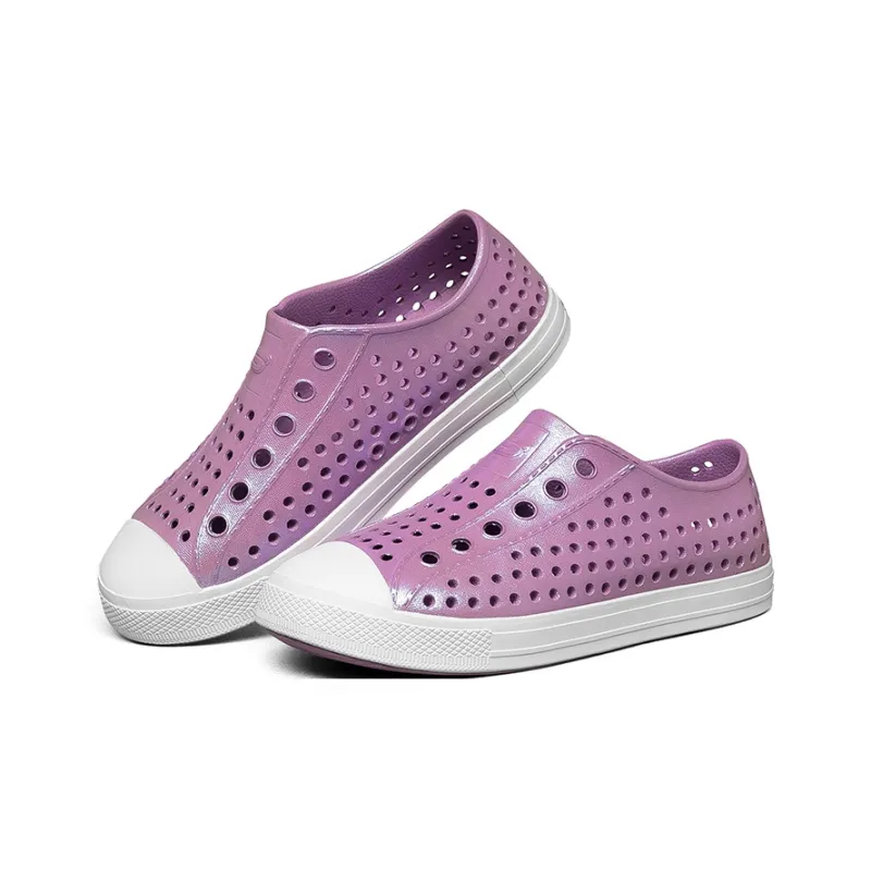 Skechers Guzman 2.0 Anti Slip And Wear Resistant Breathable Casual Sandal Lavender Teenagers-2