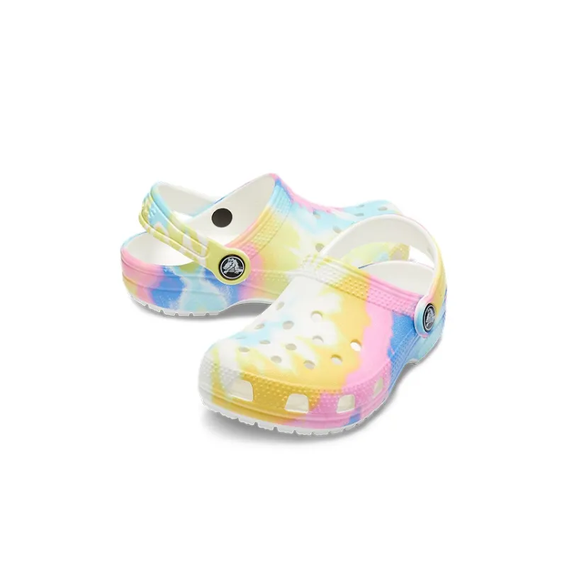 Crocs Classic Kids' Clog Sandal Yellow Blue Kids'-3