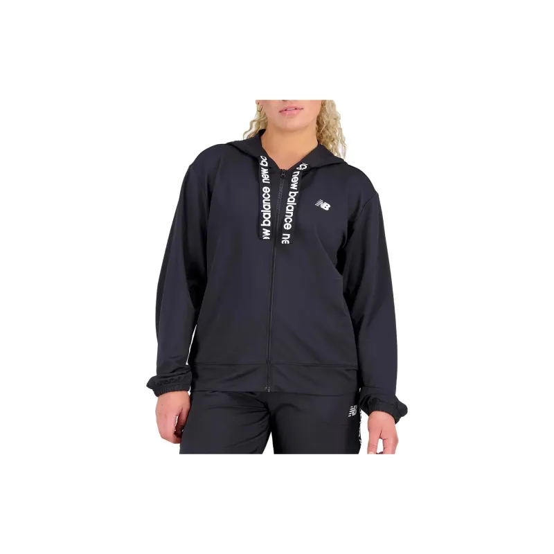 New Balance Relentless Sweatshirts Women's Black-1
