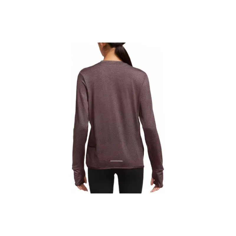 Nike T-Shirt Women's Dark Purple Burgundy-2