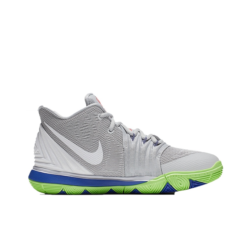 Nike Kyrie 5 Wolf Grey Lime Blast GS POIZON