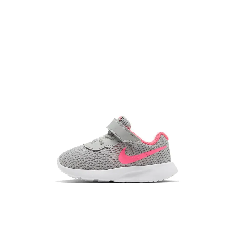 Nike Tanjun Lightweight Low-Top Toddler Shoes Gray Pink Infant And Toddler-0