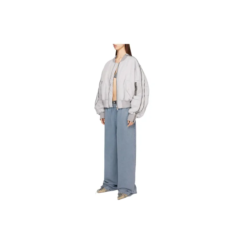 Acne Studios Sweatpants Knitted Sweatpants Women's Blue-1