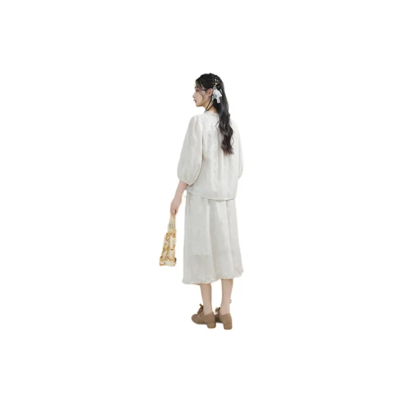 ZIHAN Two Piece Skirt Sets Women's-5