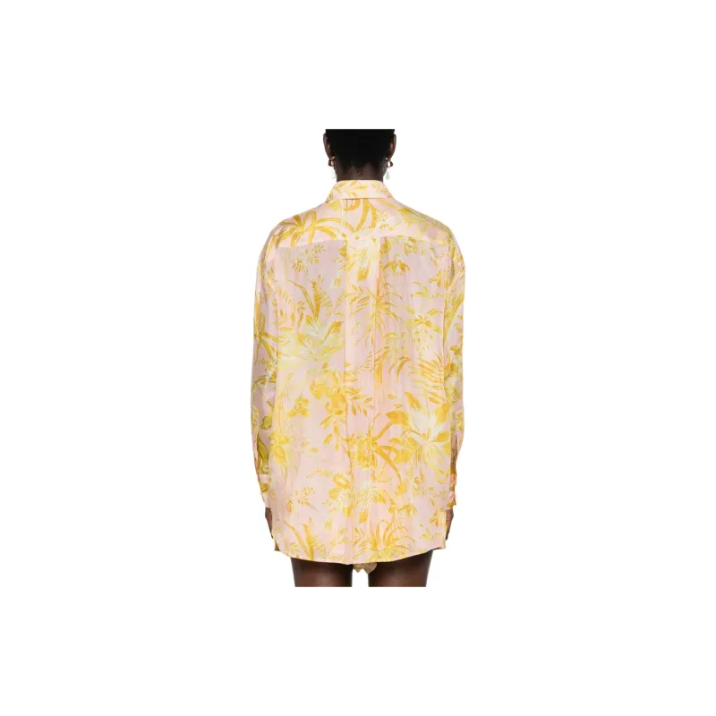 Zimmermann Floral-Printed Long Sleeved Shirt-2