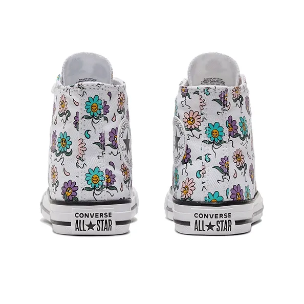 Converse Chuck Taylor All Star Anti Slip Wear Resistant High Top Kids Canvas Shoes Multicolor Teenagers-3