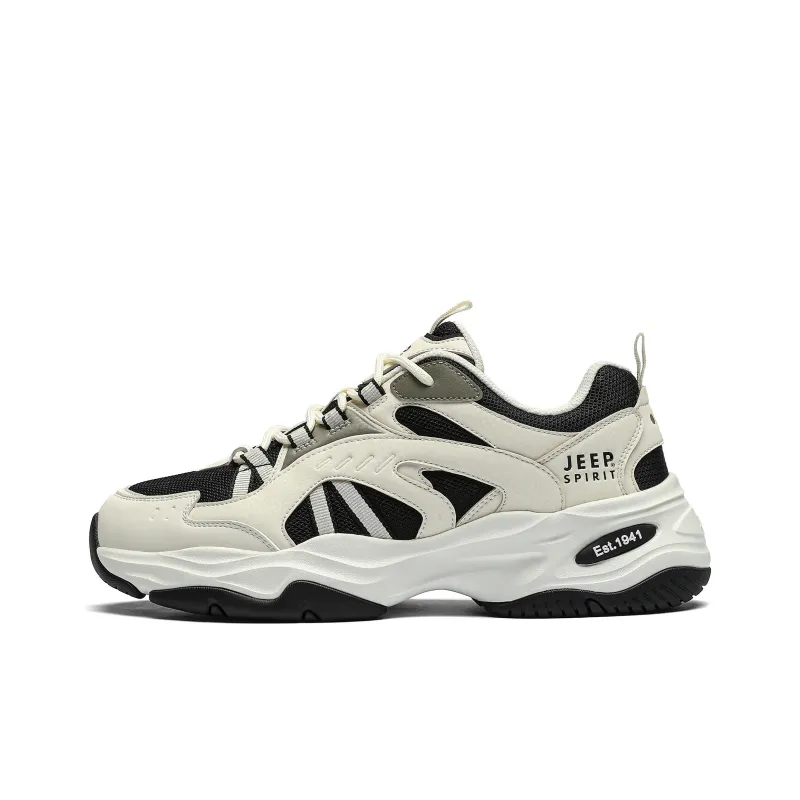 JEEP SPIRIT Travel Anti-Slip Wear-Resistant Breathable Height Increasing Low-Top Casual Shoes Men's-8