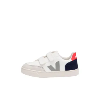 VEJA V 12 Low Top Kids' Skateboarding Shoes White Blue Kids'
