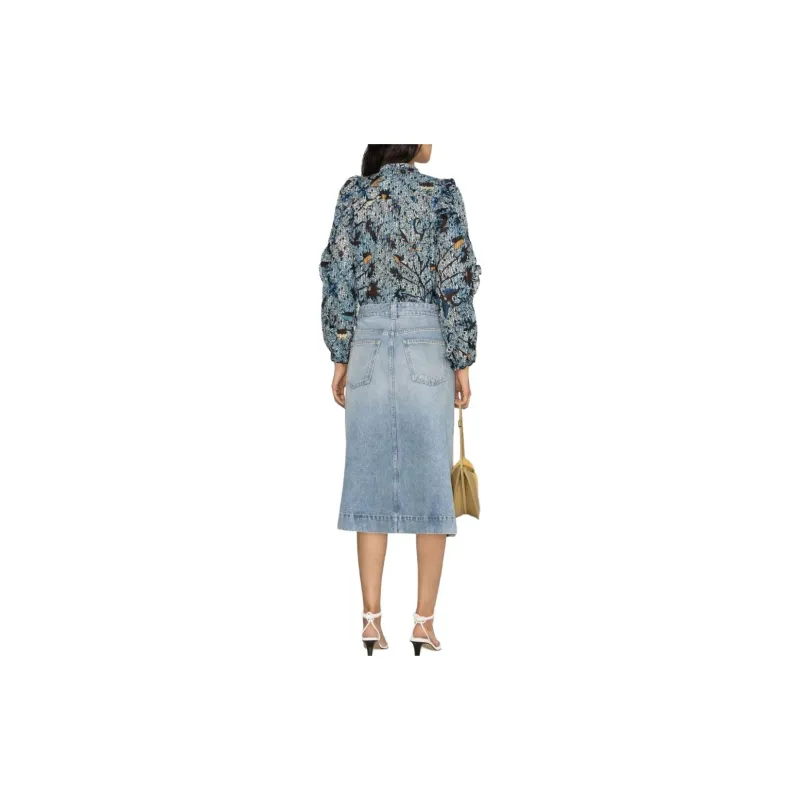Ulla Johnson Manet Floral-print Blouse-2