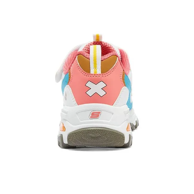 Skechers D'LITES Series Kids Lifestyle Shoes Jojo Color Scheme Teenagers-3