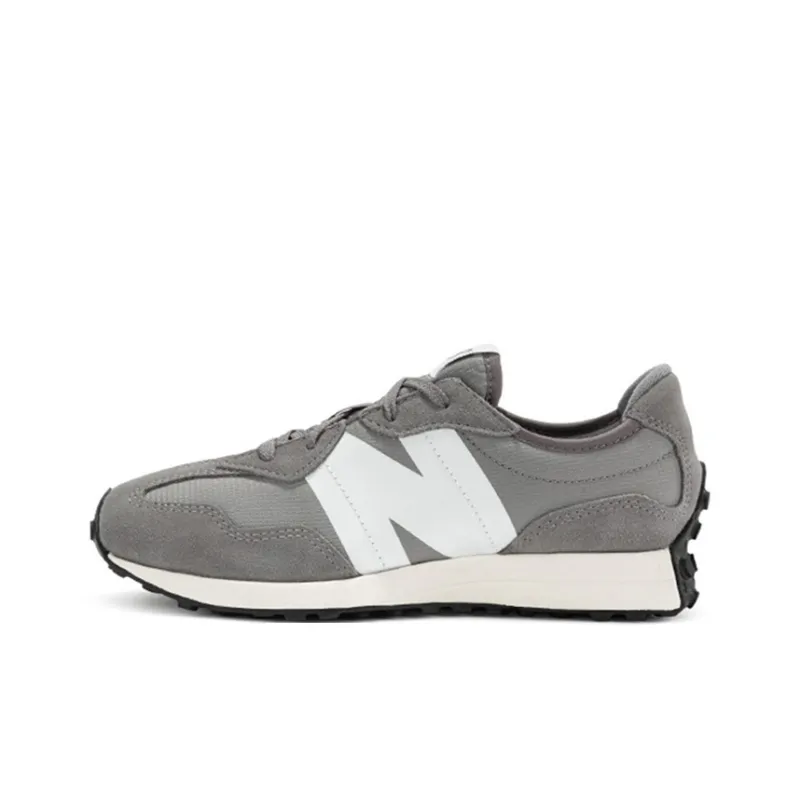 New Balance NB 327 Low Top Kids Lifestyle Shoes Gray Teenagers-0