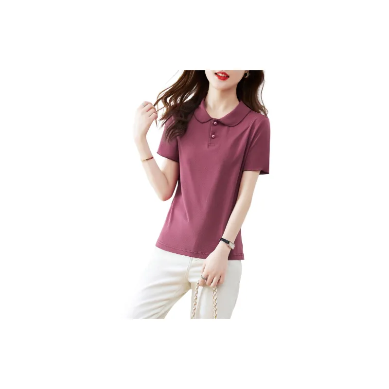 XWI T Shirt Women's Dark Reddish Purple-0
