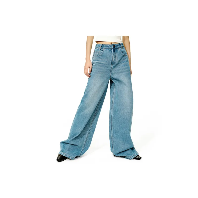 CALVINLUO FW24 Jeans 009 Women's Light Blue-3