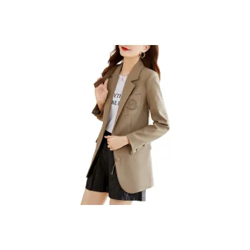 TERRE BLEUE Business Suit Women's Light Khaki