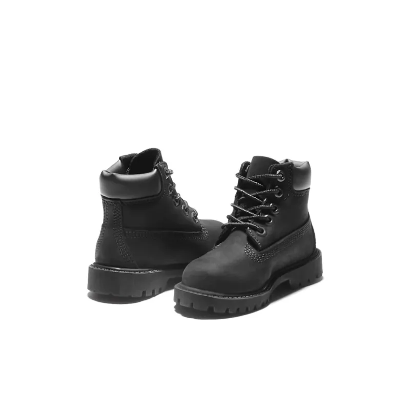 Timberland 6 Inch Premium Boot Toddler 'Triple Black'-4