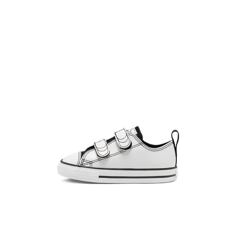 Converse Chuck Taylor All Star 2v Anti-Slip Wear-Resistant Low-Top Toddler Shoes White Infant And Toddler-0