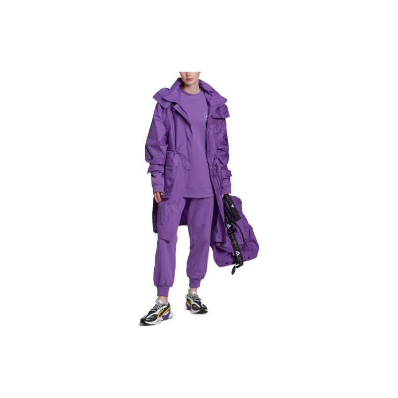 Adidas Knitted Sweatpants Women's Purple-1