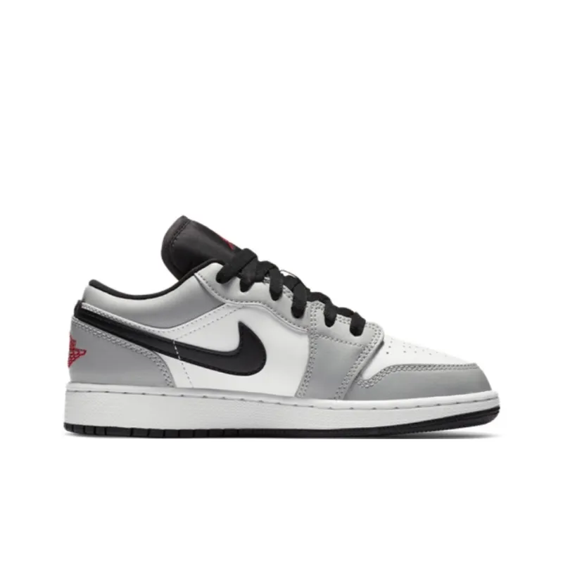 Jordan 1 Low 'Light Smoke Grey' GS-1
