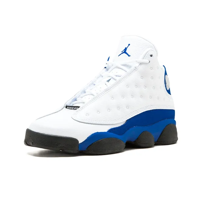 Jordan 13 Retro White Hyper Royal Black GS-1