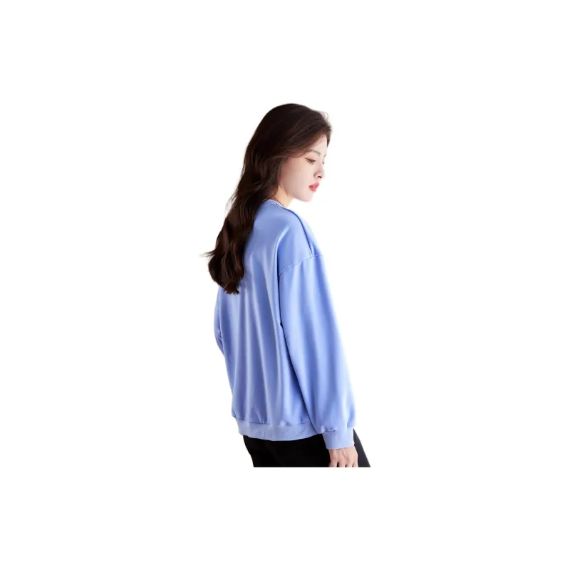 Like The Age Of Water Sweatshirt Women's Blue-2