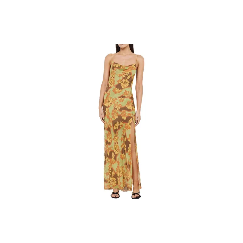 BEC+BRIDGE Slip Dresses Women's Hibiscus Print-1