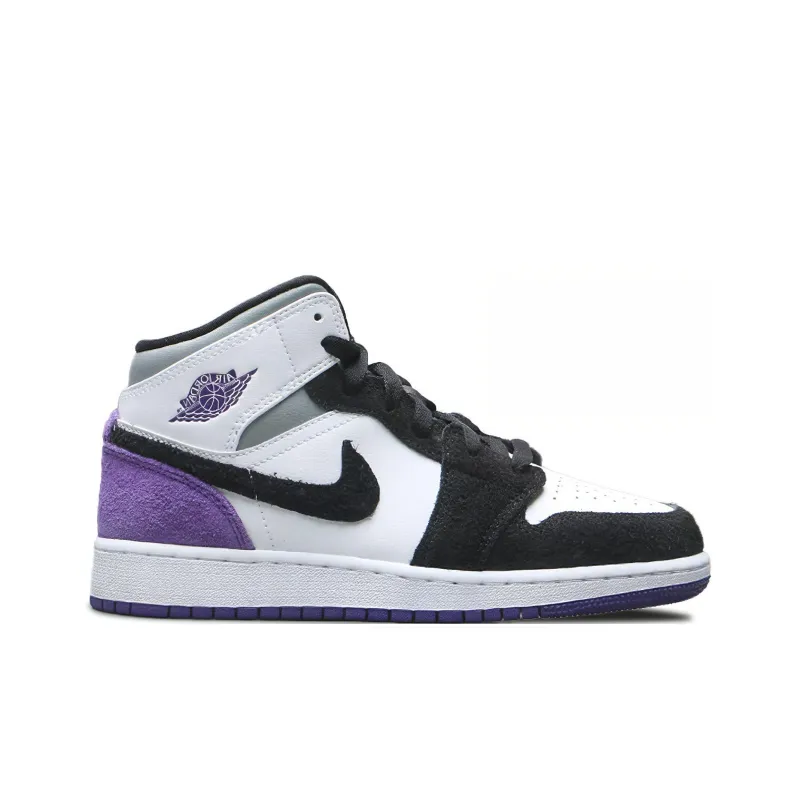 Jordan 1 Mid SE Purple GS-1