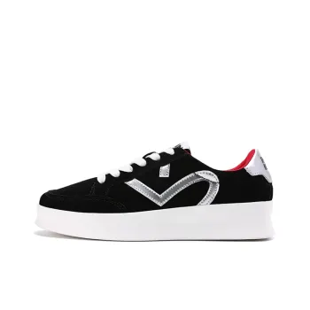 Road Mate Slip Resistant Cushioning Low Top Skateboard Shoes Women's Black