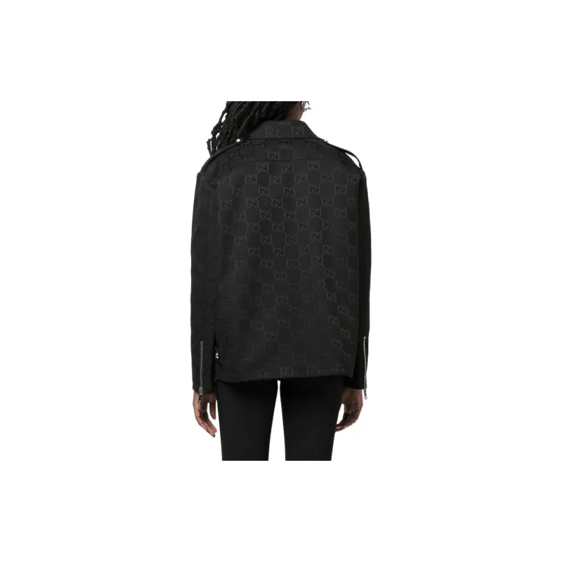 GUCCI GG motif Long sleeve Jacket-3