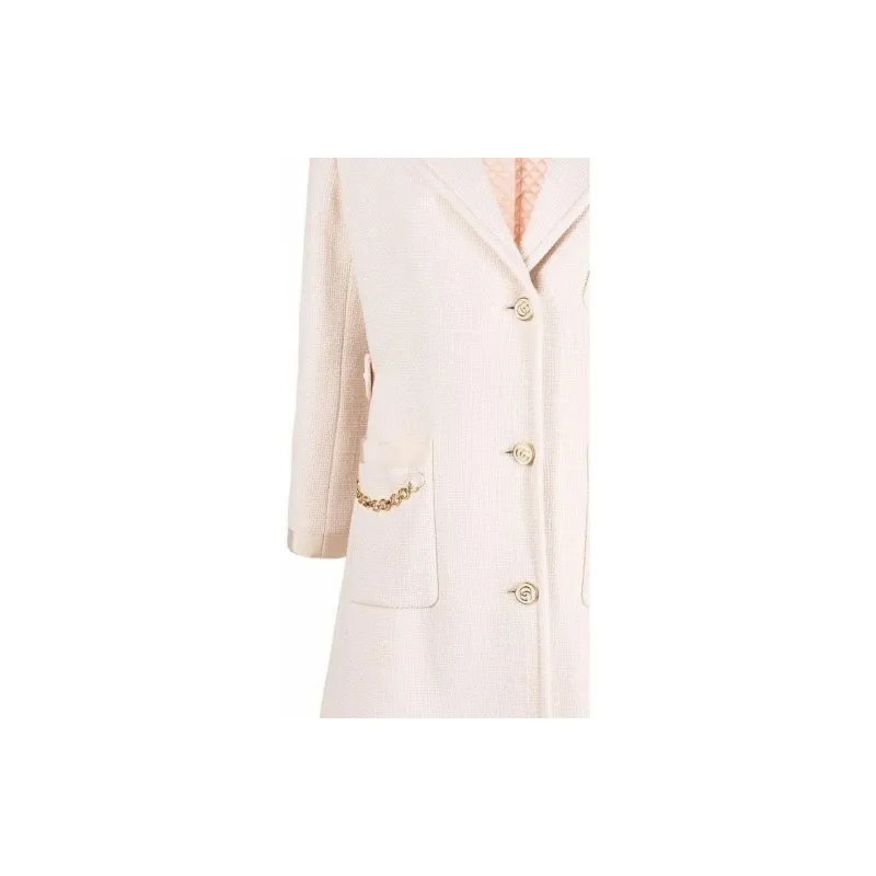 GUCCI Interlocking G Chain embellished Coat-4