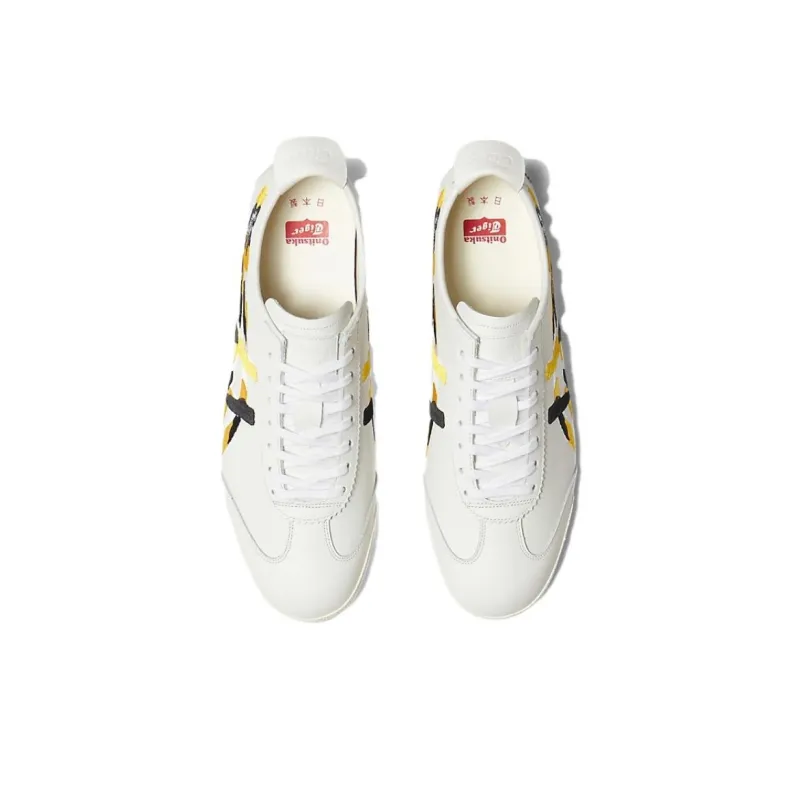Asics Onitsuka Tiger Mexico 66 Deluxe Nm Nishikigoi White Vibrant Yellow-3