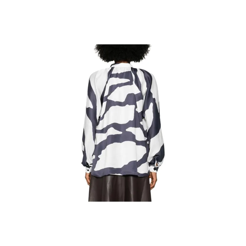 Lanvin Graphic print Blouse-1