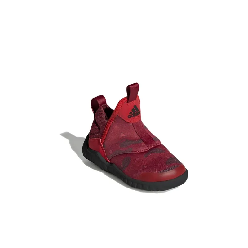 Adidas Rapidazen I Low-Top Toddler Shoes Red Black Infant And Toddler-2