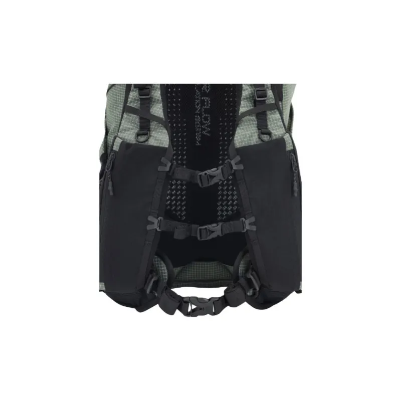 KOLON SPORT Waterproof Coated Fabric Outdoor Mountaineering Bag Backpack Unisex Khaki-4