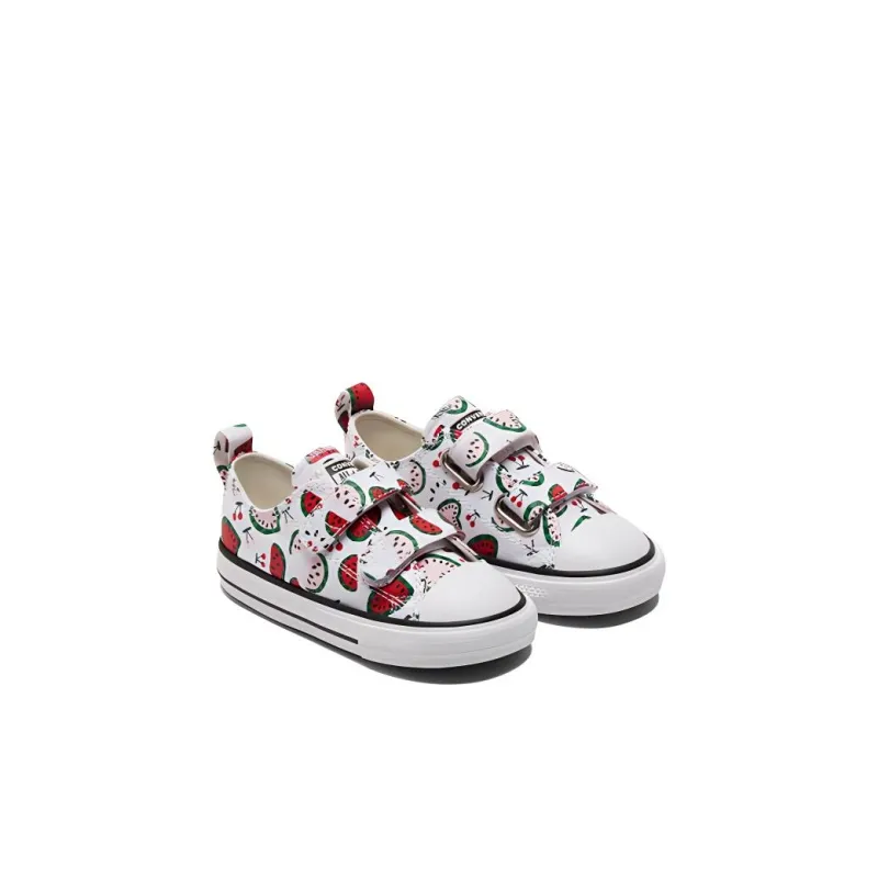 Converse Chuck Taylor All Star 2V Anti-Slip Wear-Resistant Low-Top Toddler Shoes White Infant And Toddler-2